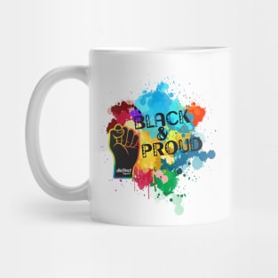 BLACK & PROUD (DISTINCT EDITION) Mug